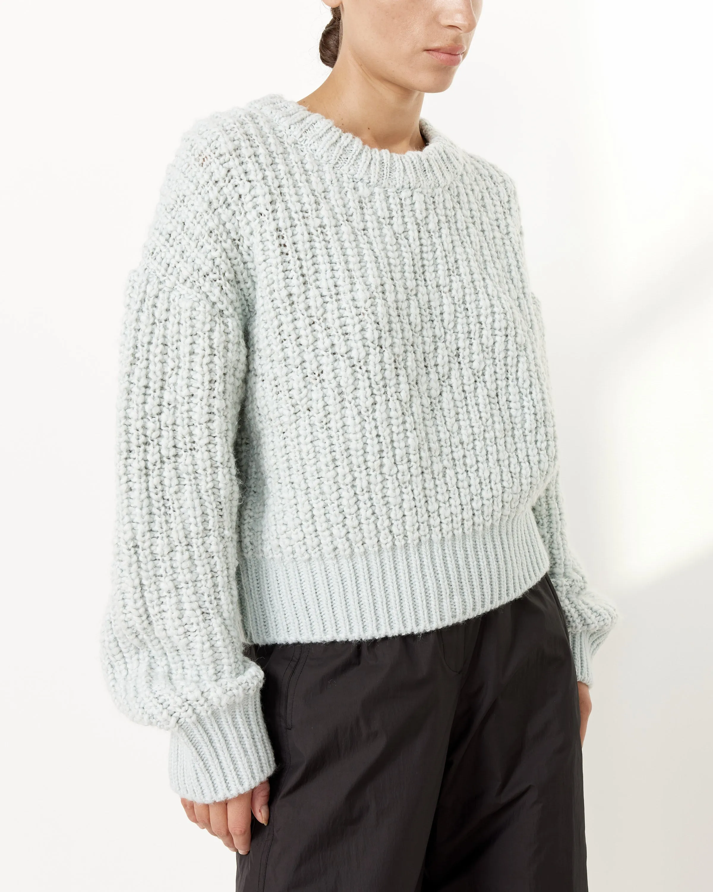 Alpaca Crop Pullover