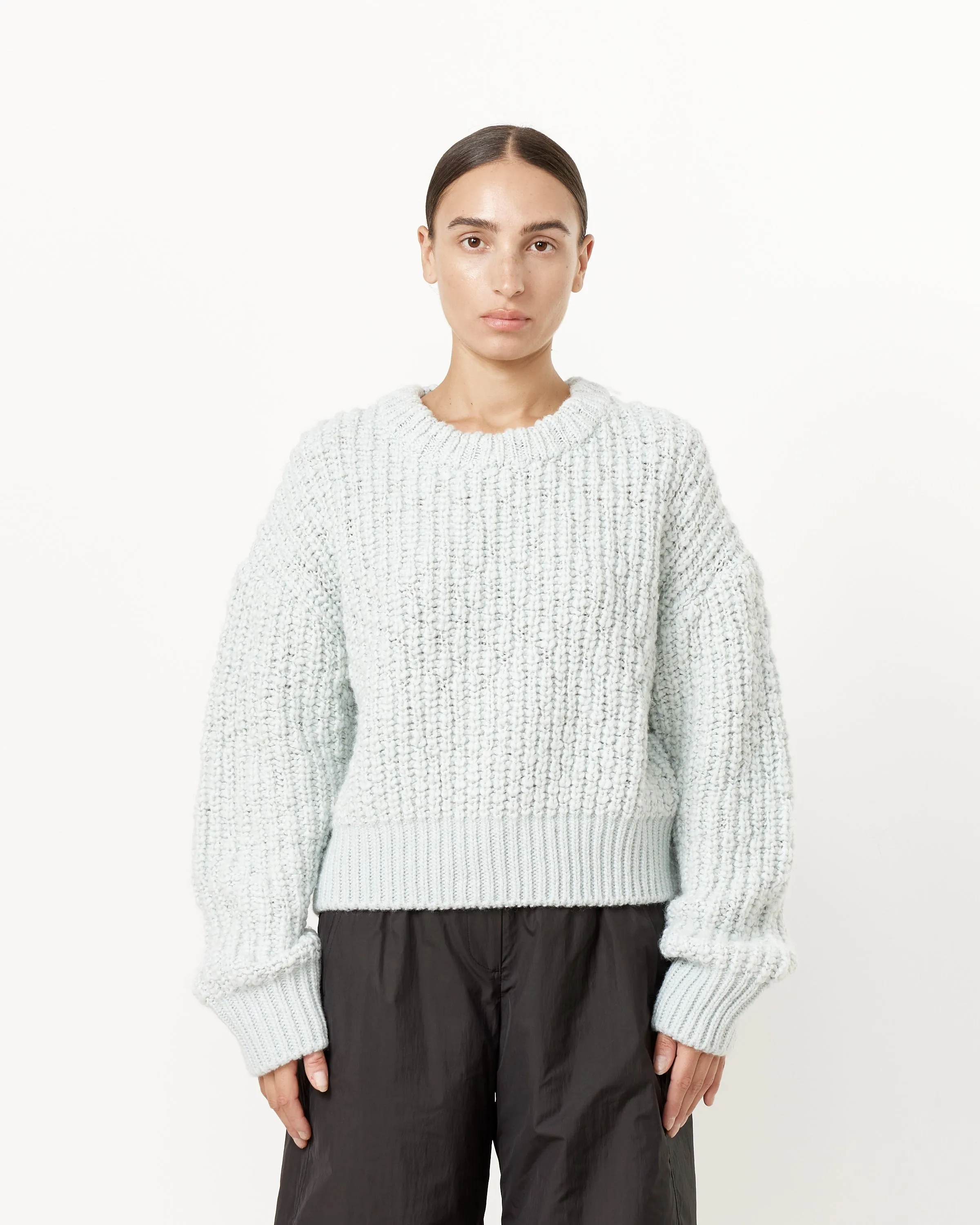 Alpaca Crop Pullover