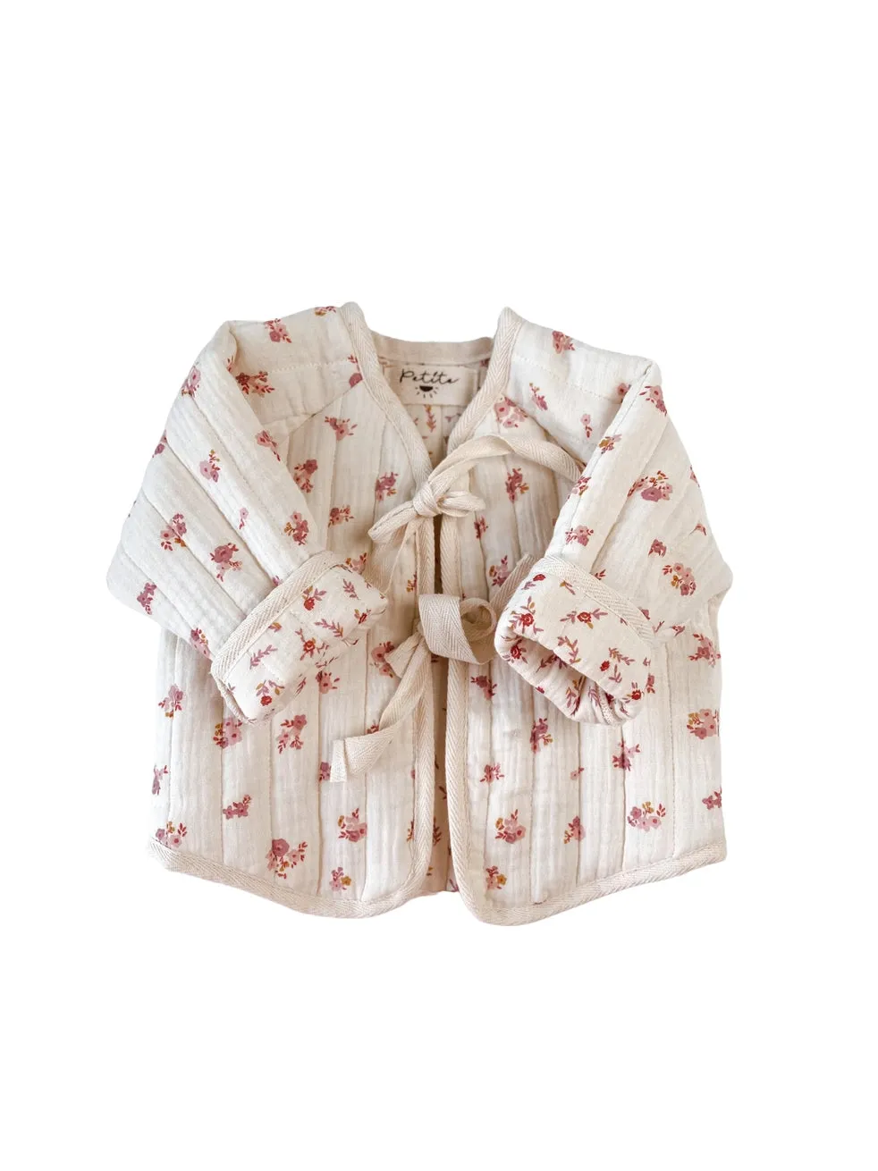 Baby & Toddler Rose Floral Quilted Jacket