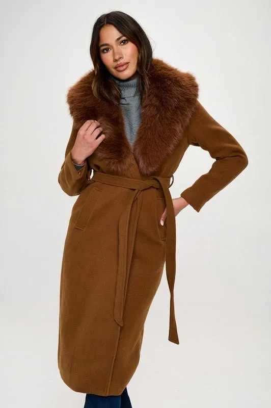 Brown Zen Trench Coat