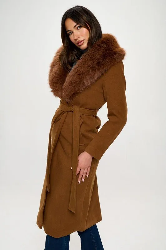 Brown Zen Trench Coat