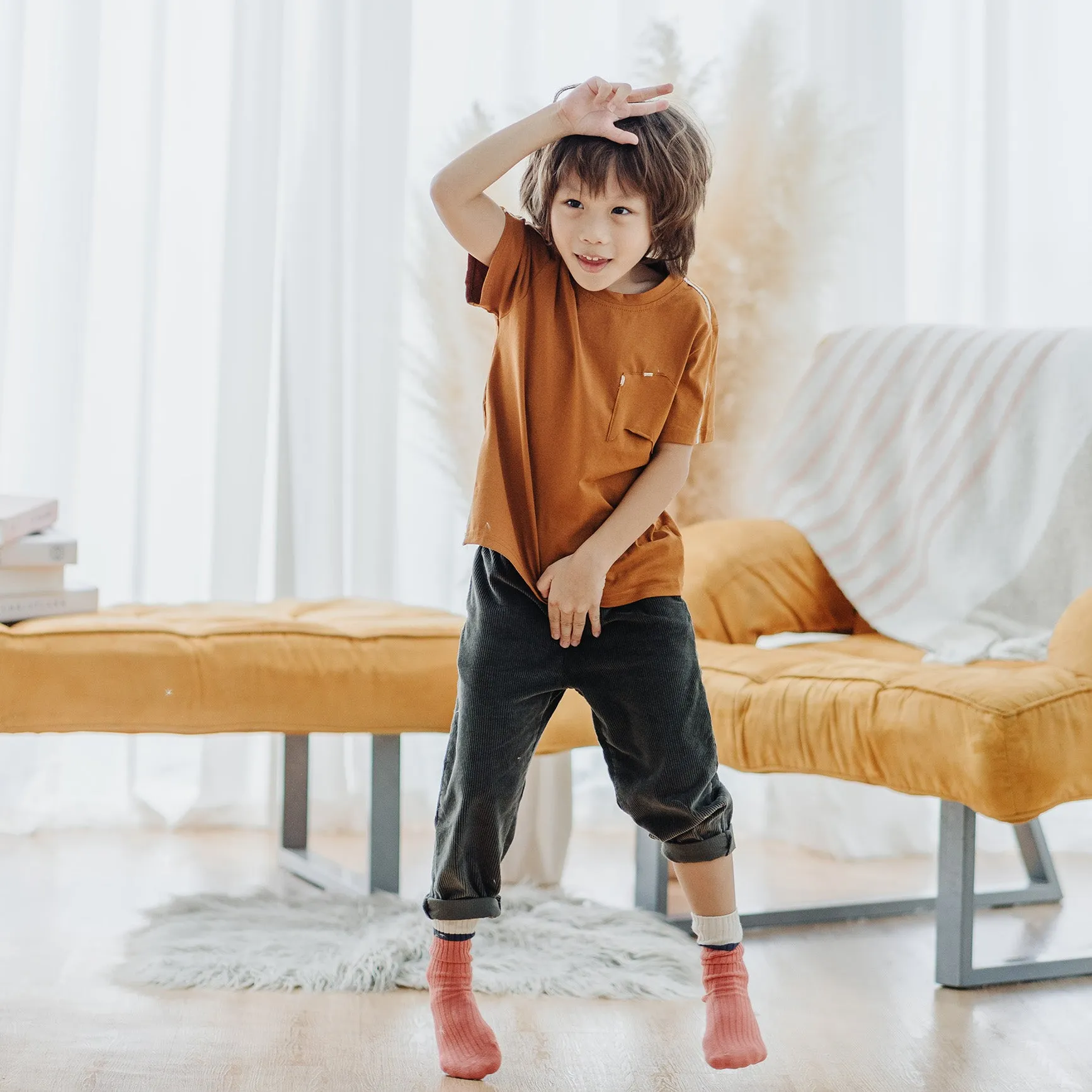 Corduroy Ankle Pants, Sage