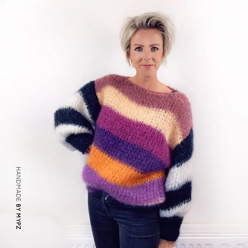 Crochet pattern – MYPZ Big Mohair Pullover Roxy (ENG-NL)