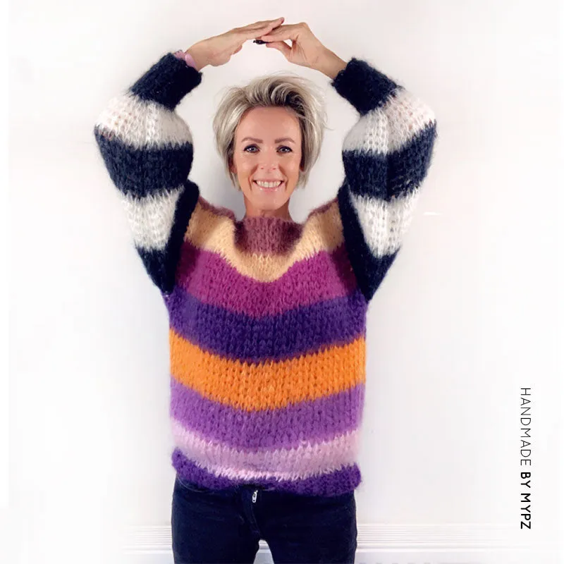 Crochet pattern – MYPZ Big Mohair Pullover Roxy (ENG-NL)