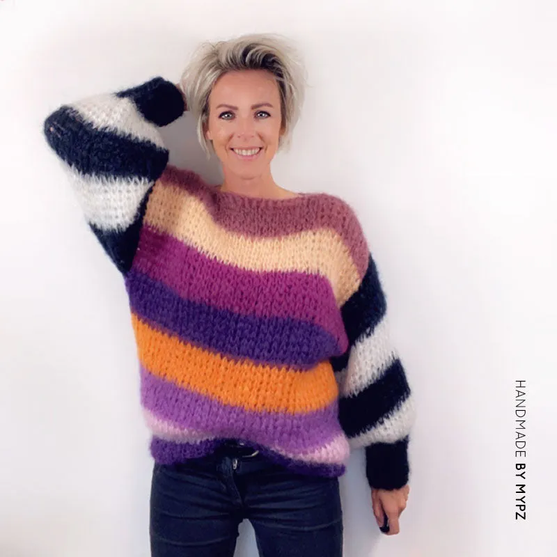 Crochet pattern – MYPZ Big Mohair Pullover Roxy (ENG-NL)