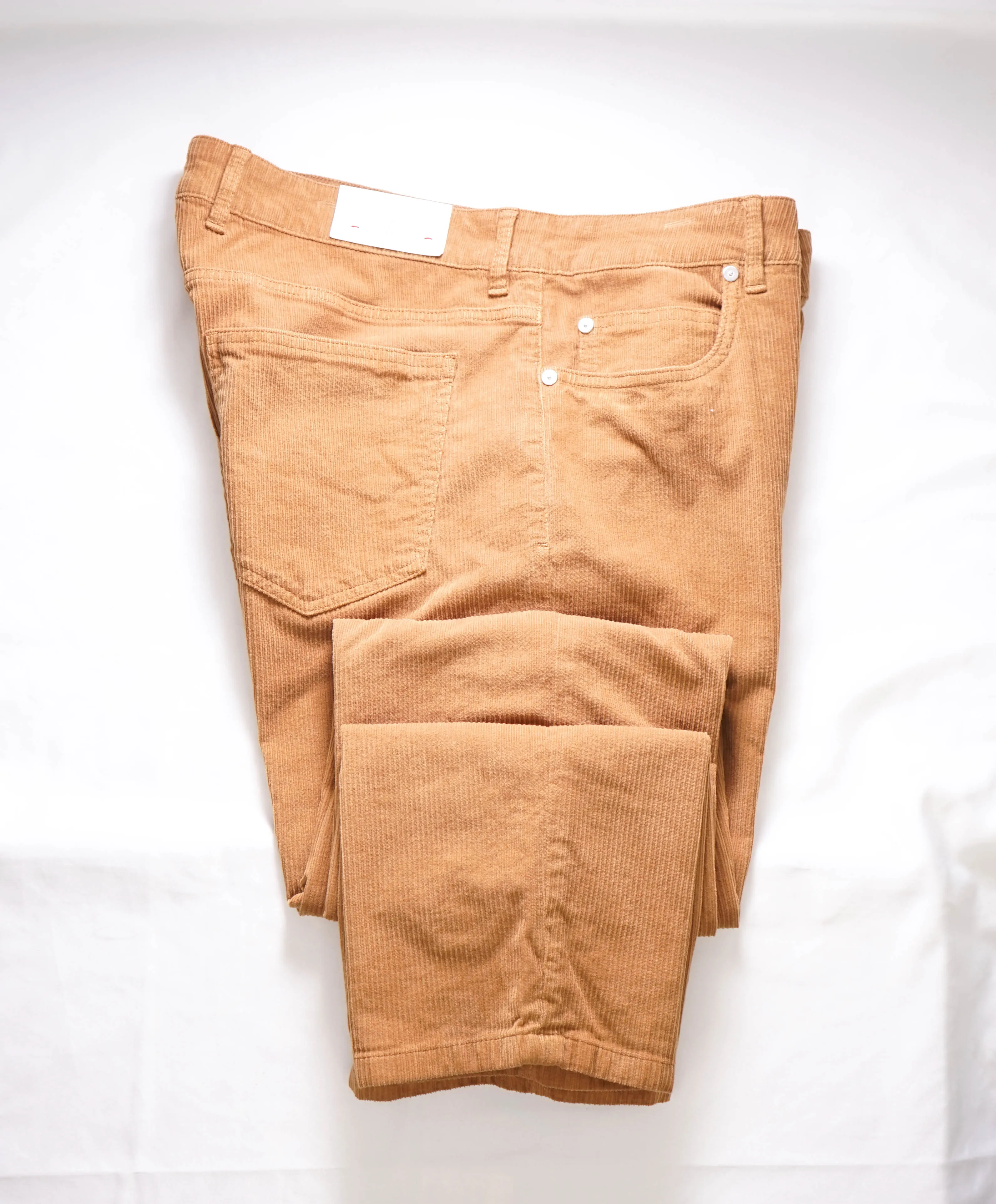 ELEVENTY - Cotton Camel 5-Pocket Patch Pocket Corduroy Pants- 36W