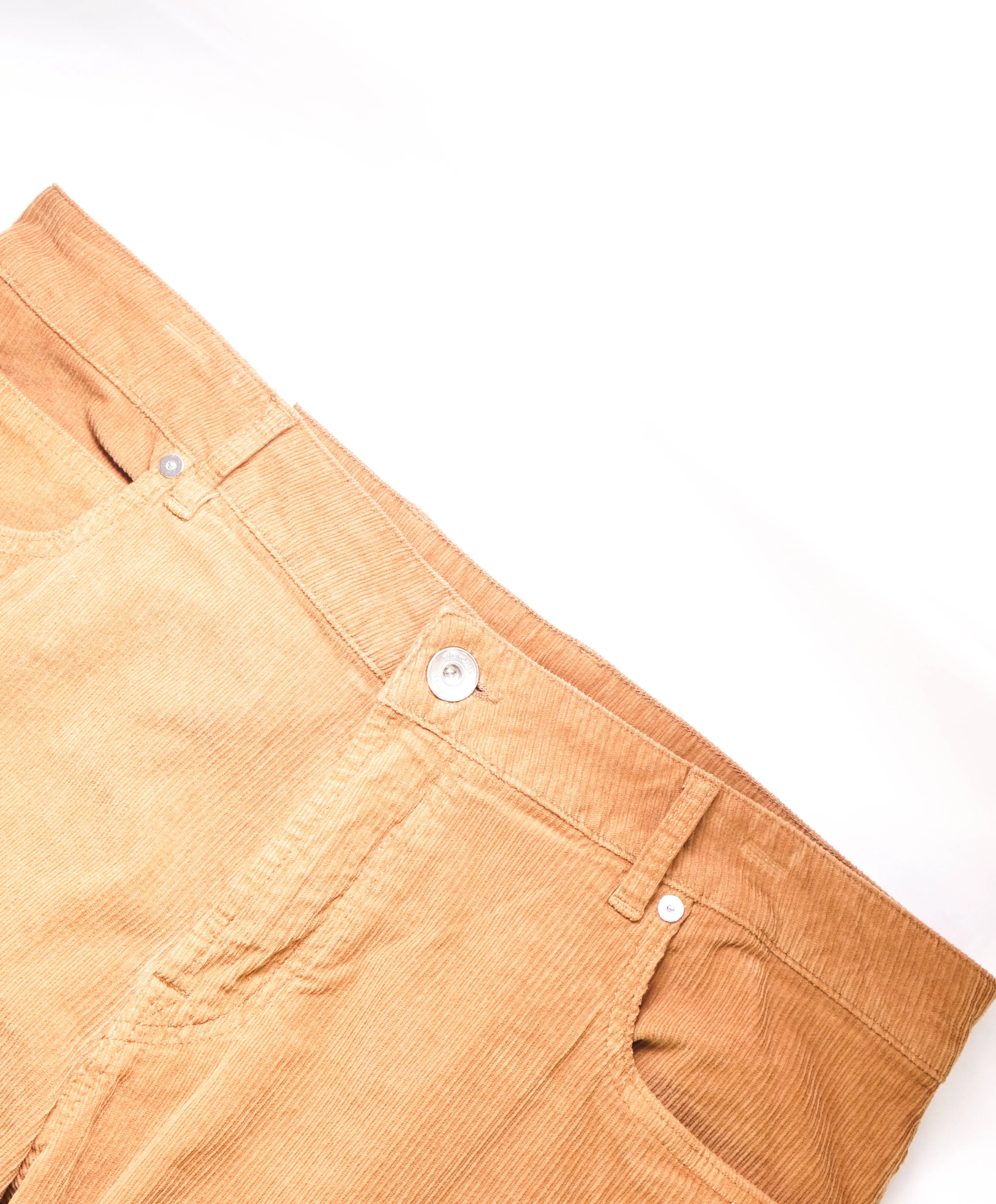 ELEVENTY - Cotton Camel 5-Pocket Patch Pocket Corduroy Pants- 36W