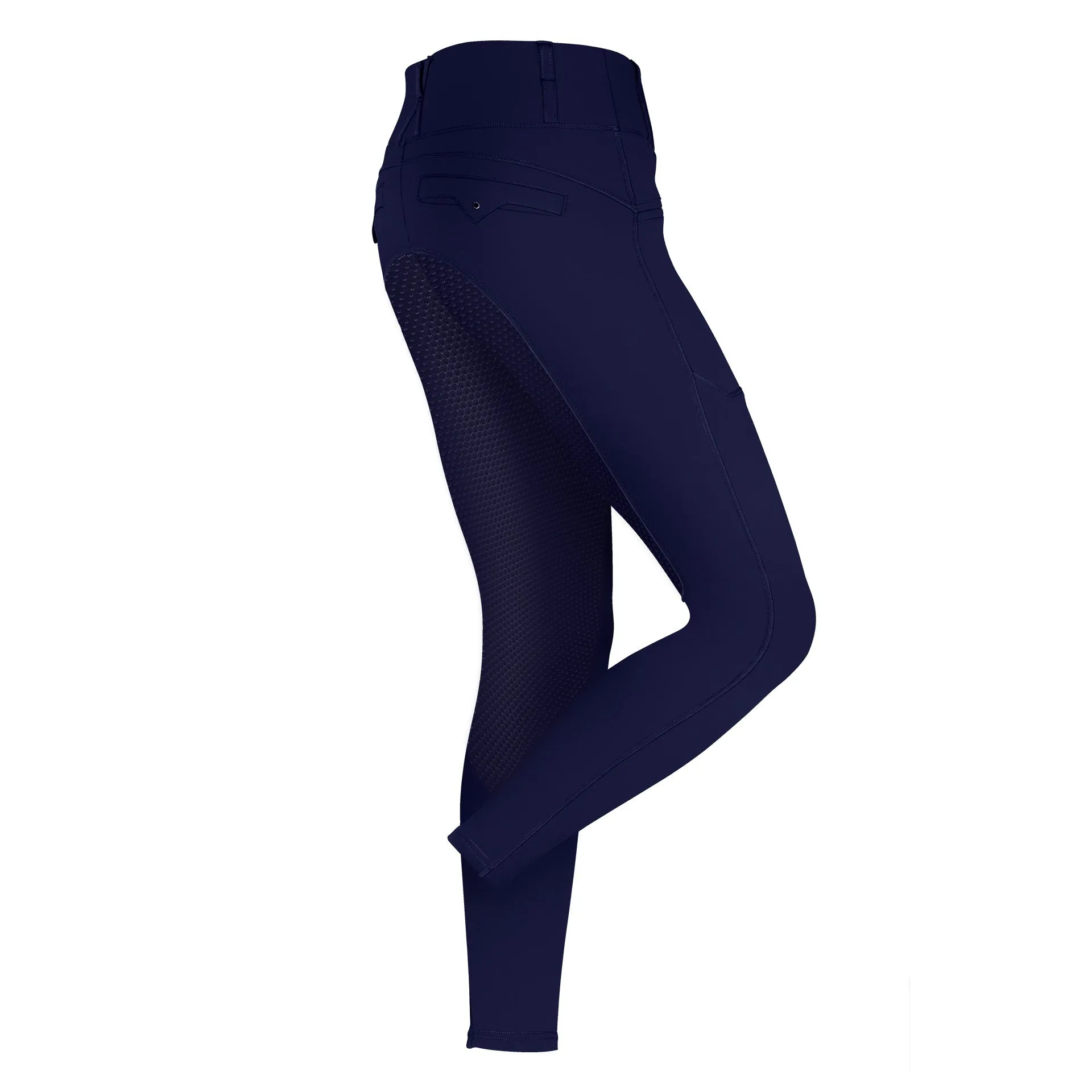 Fair Play HEXA High Rise Full Grip Winter Riding Leggings, Navy