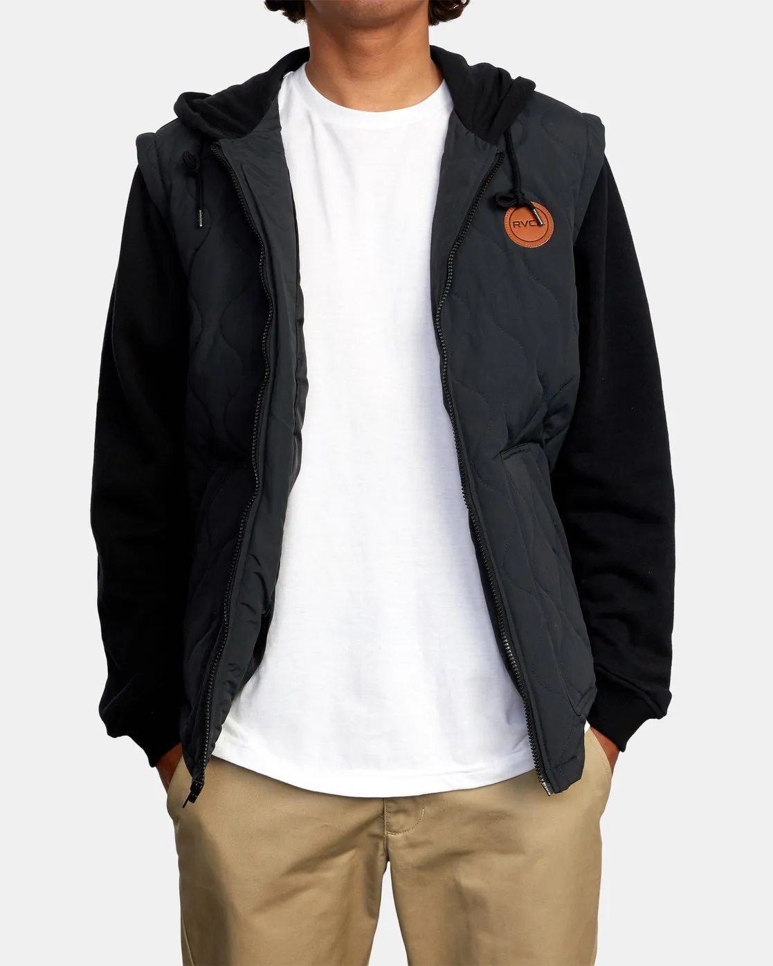 Grant Hooded Puffer Jacket - Black