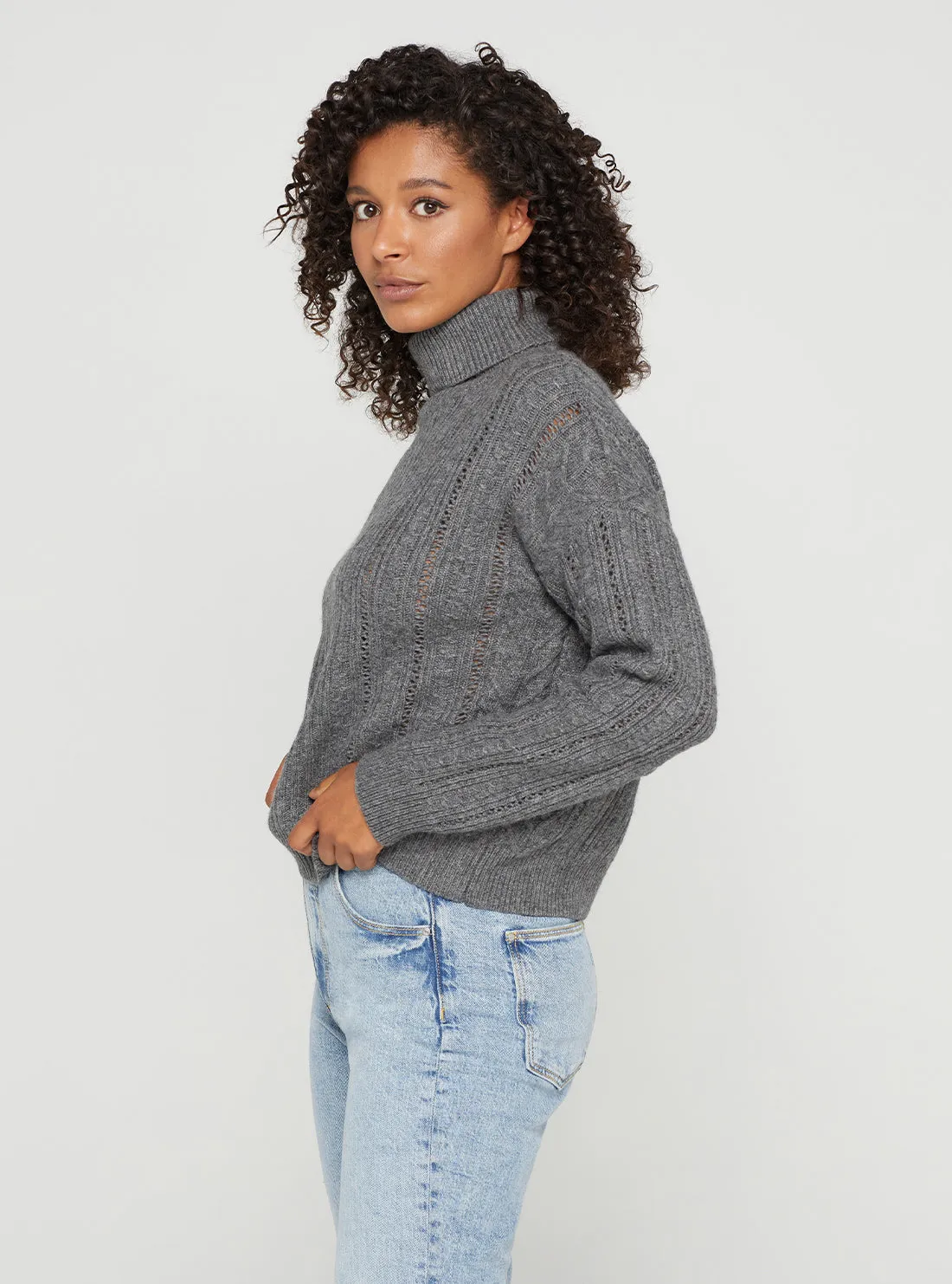 Grey Deborah Knit Jumper