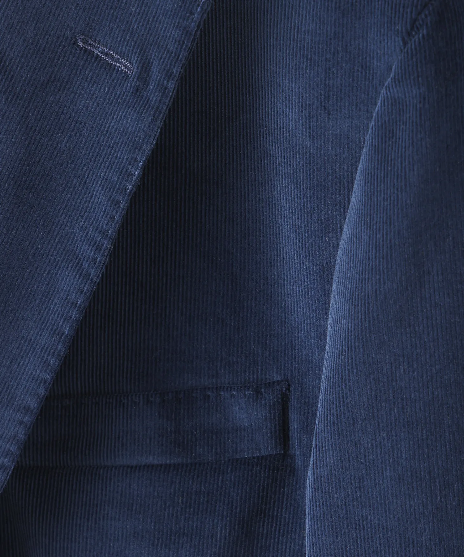 Italian Corduroy Sutton Jacket in Navy