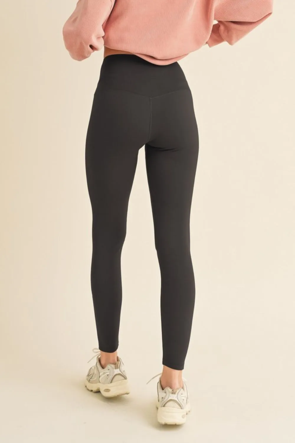 Just BE. Yelete  Fleece Lined High Waisted Leggings