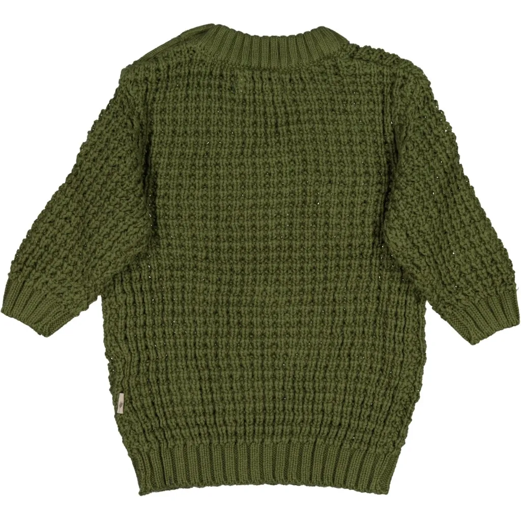 Knit Pullover Charlie - winter moss