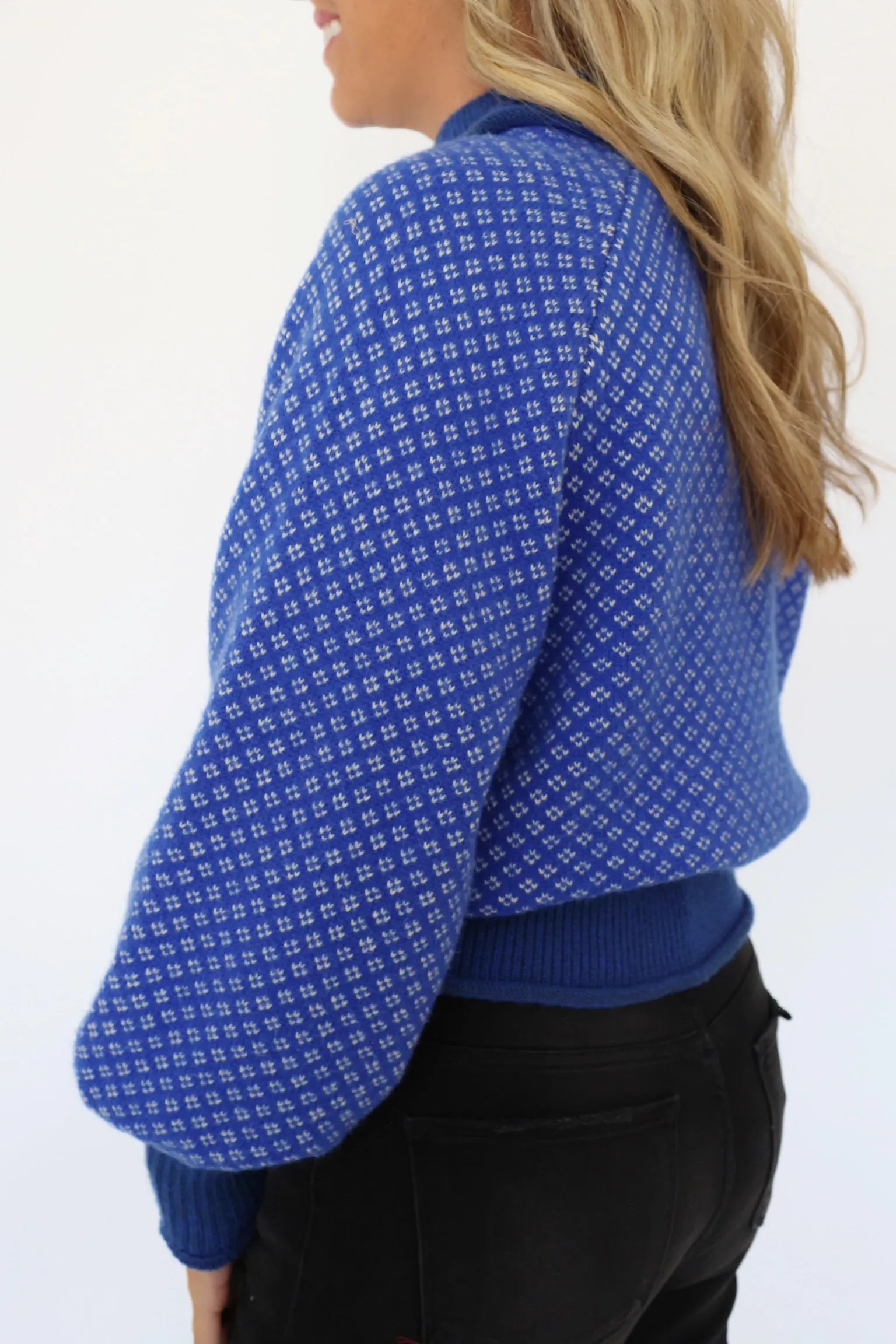 Maggie Sweater- Blue