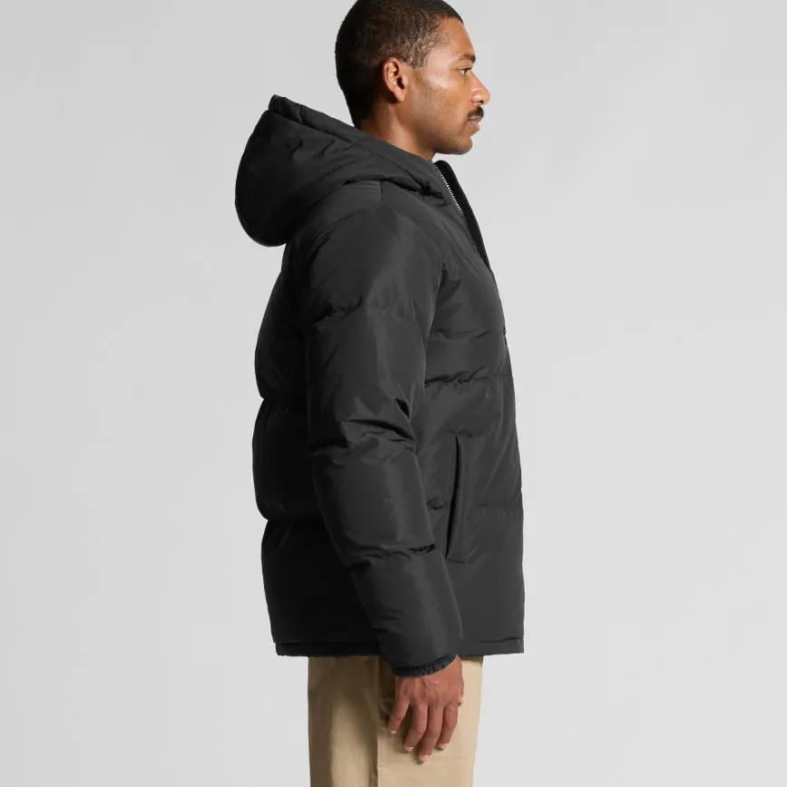 Mens Hooded Puffer Jacket (AS-5590)