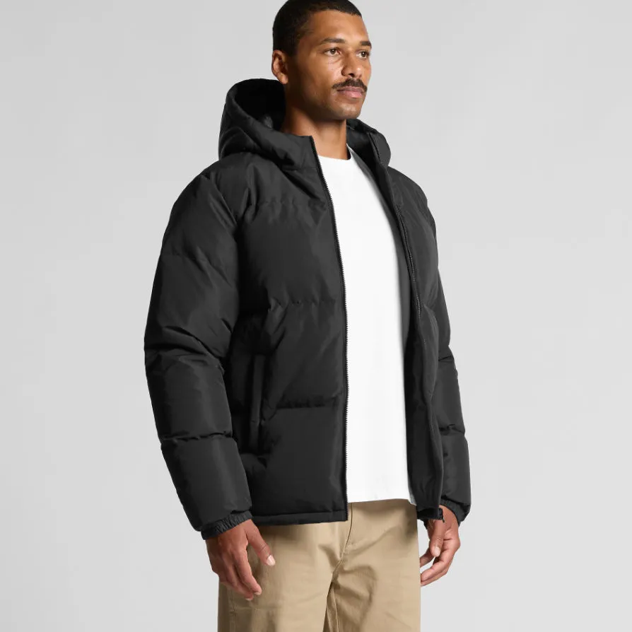 Mens Hooded Puffer Jacket (AS-5590)