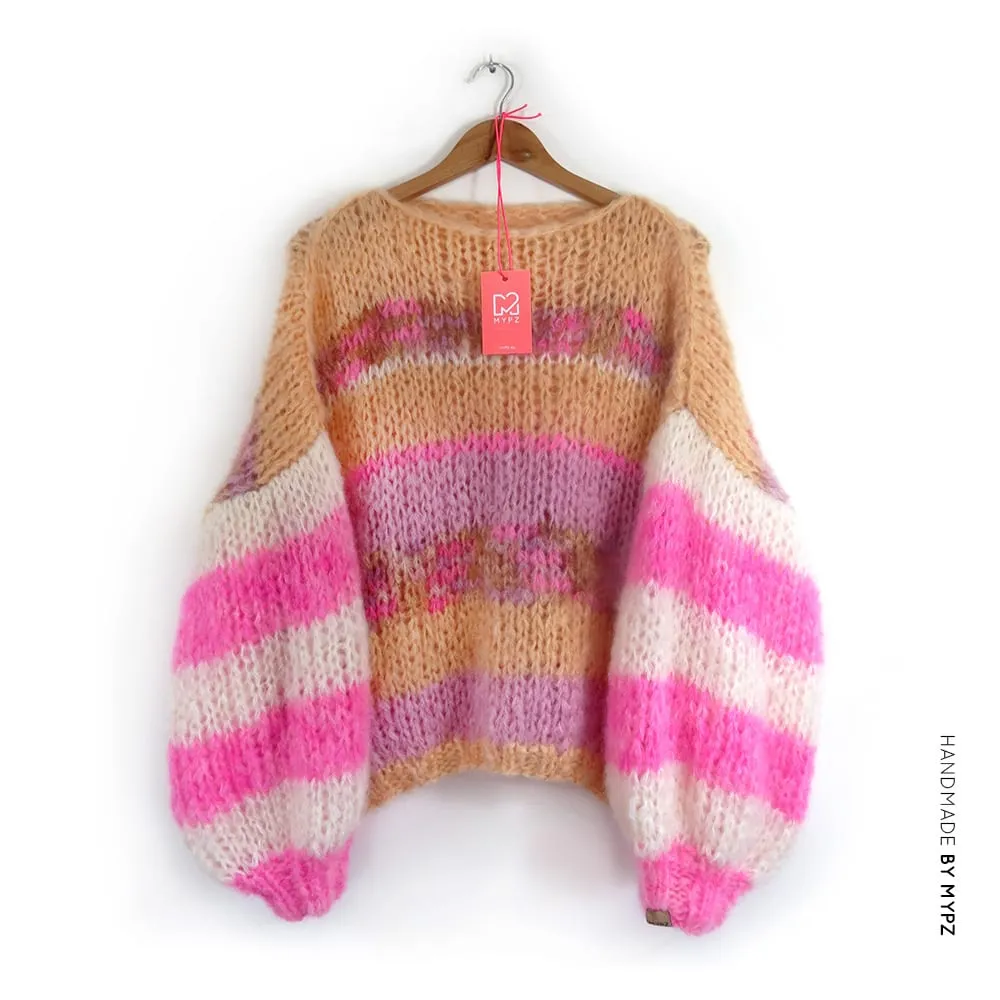 MYPZ Chunky Mohair pullover Soft Love