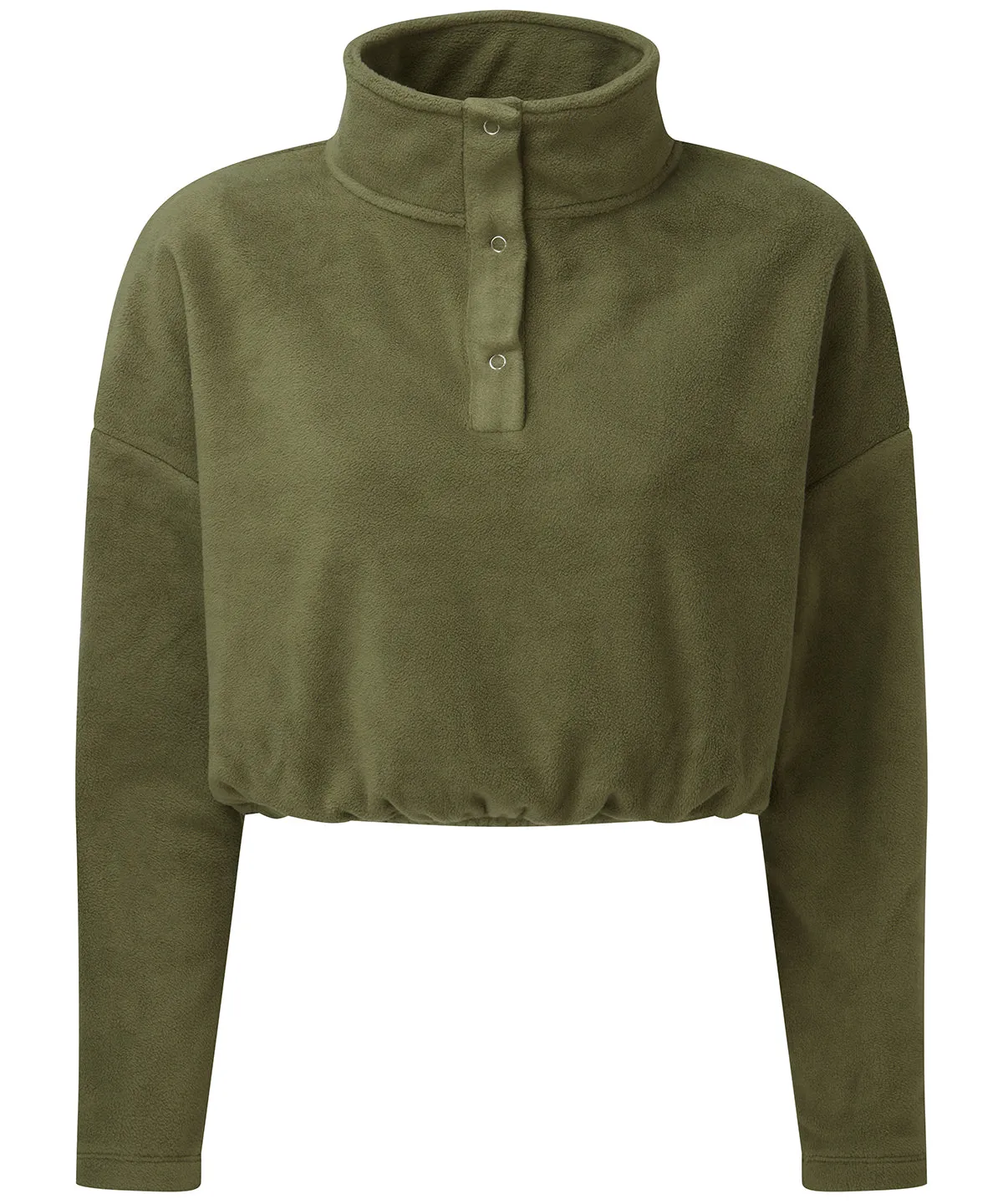 Olive - Women's TriDri® cropped fleece