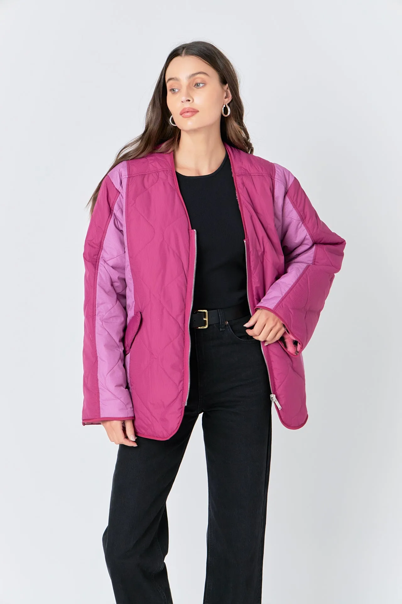 Oversize Quilted Jacket