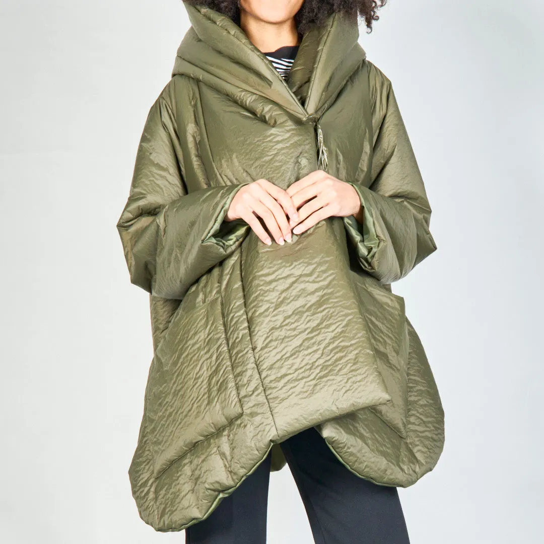 Oversized padded hooded jacket wholesale