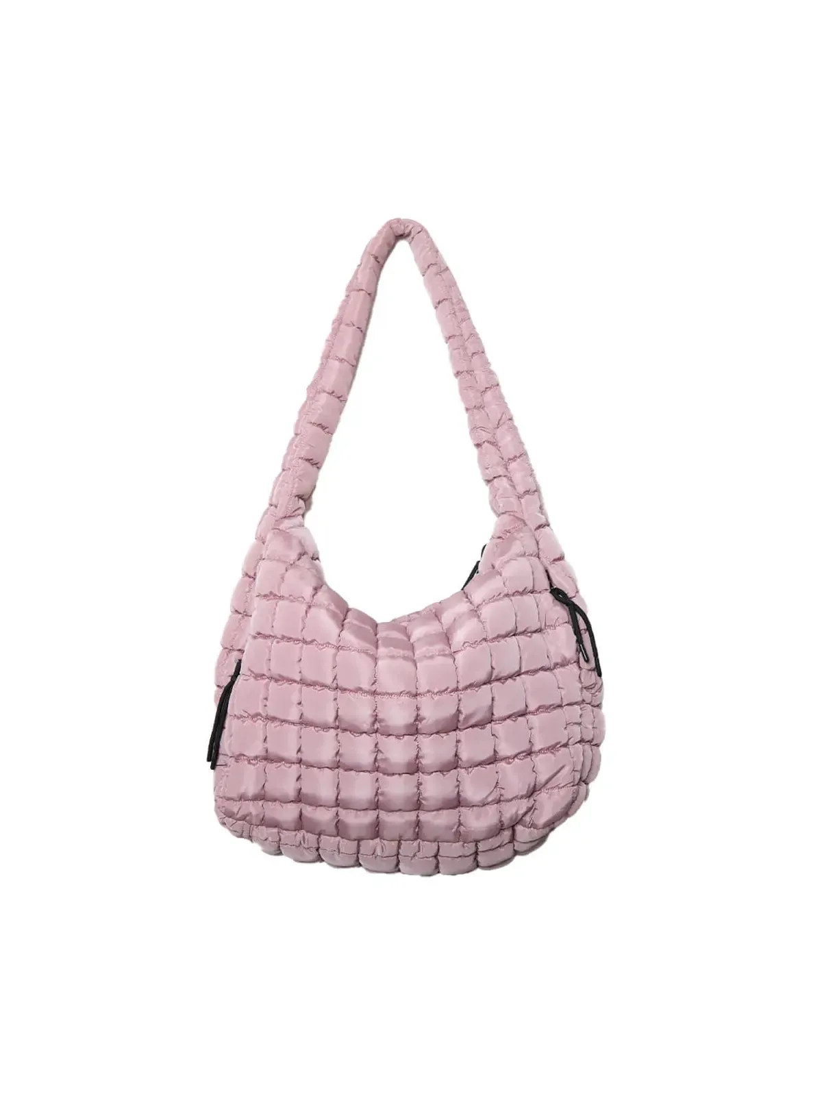 Oversized Quilted Hobo Tote