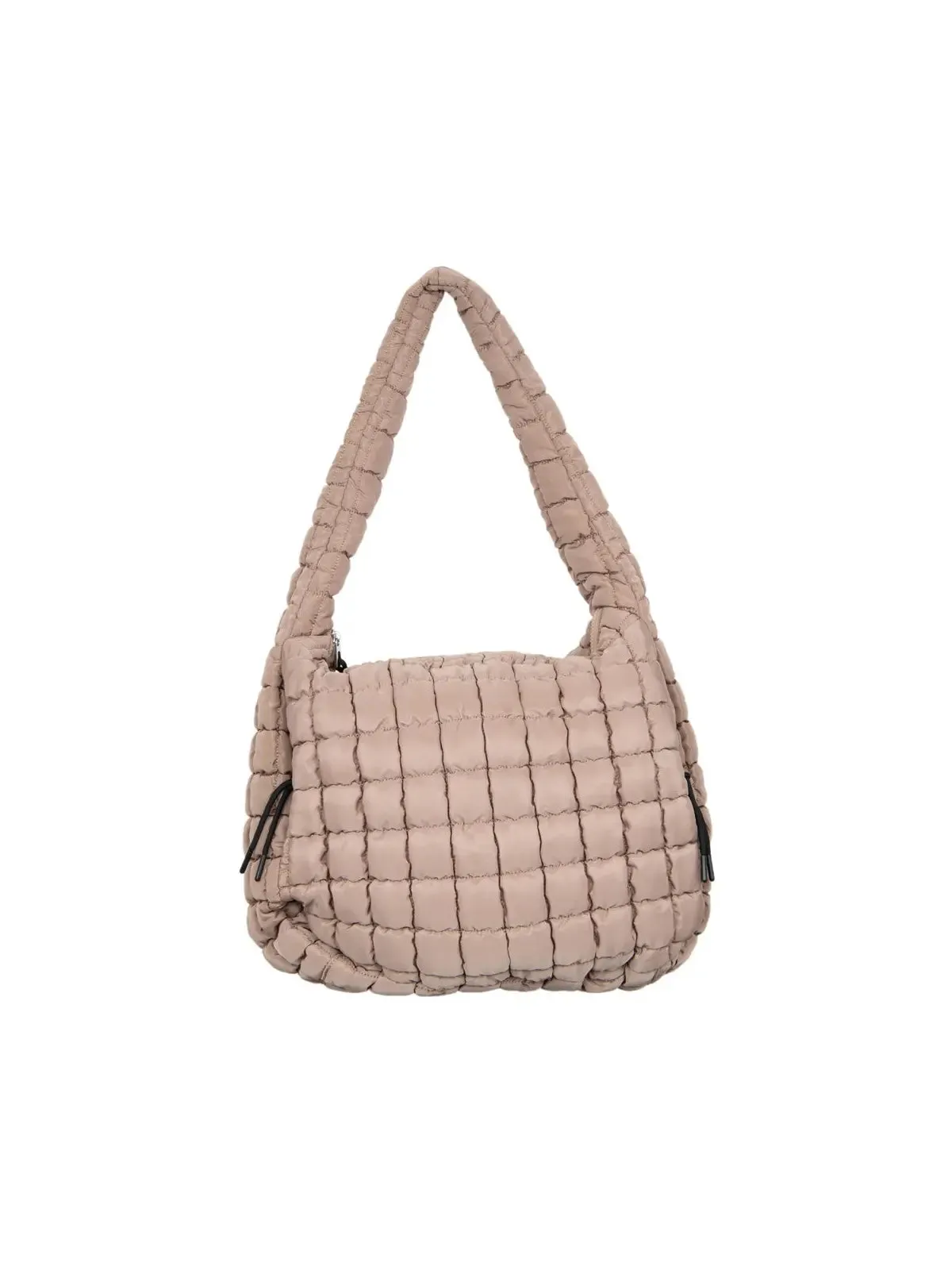 Oversized Quilted Hobo Tote