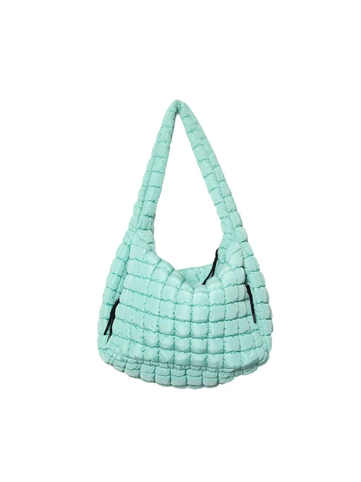 Oversized Quilted Hobo Tote