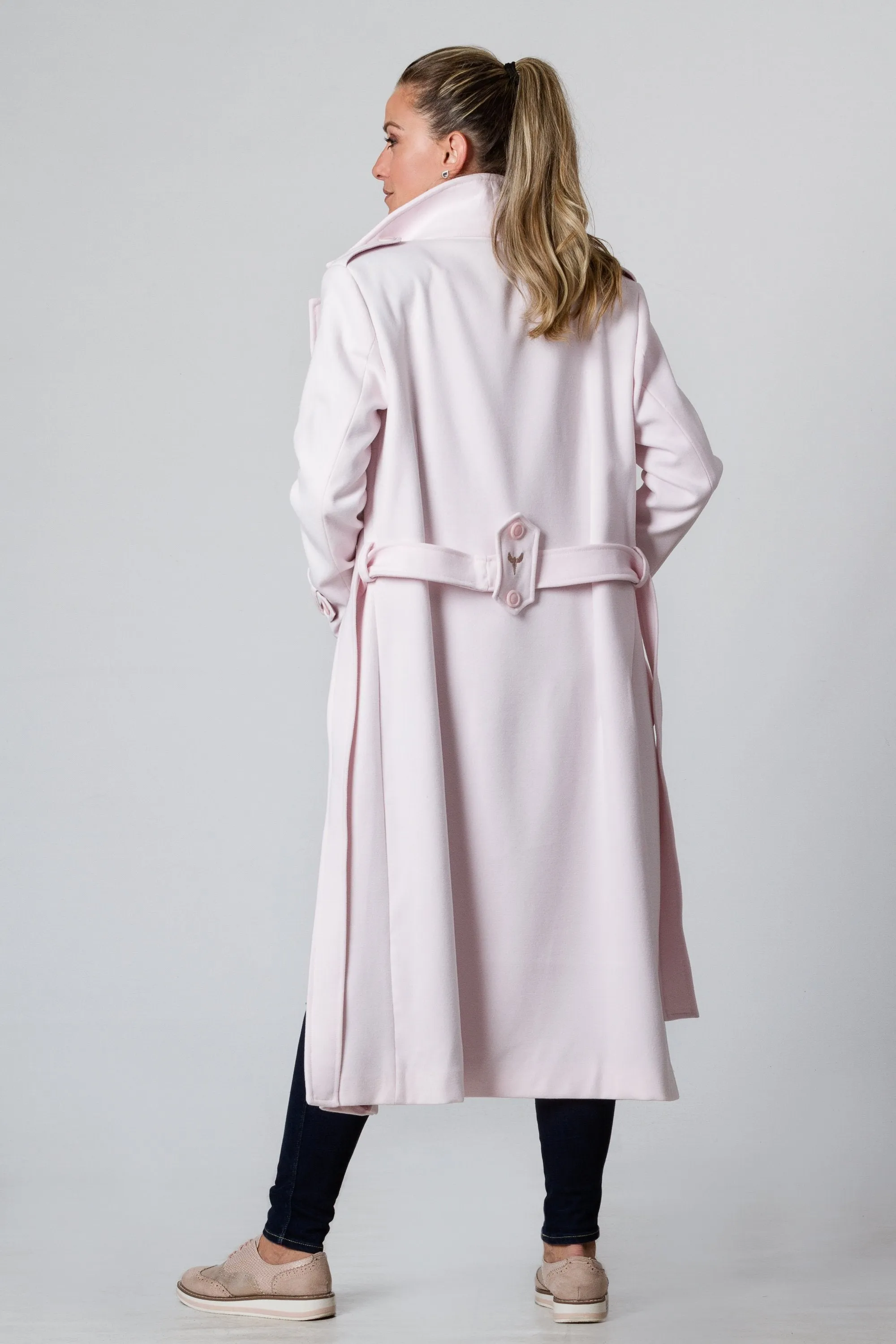 Pink Trench Coat