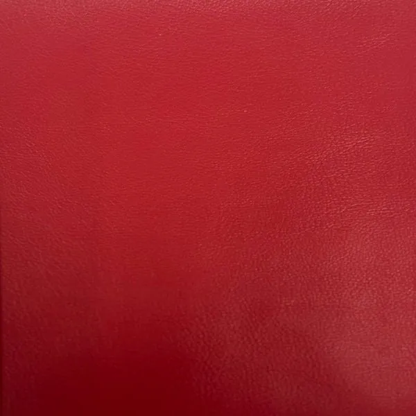 Red Soft Skin PVC Faux Leather Vinyl Fabric