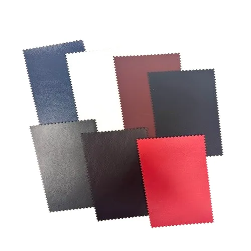 Red Soft Skin PVC Faux Leather Vinyl Fabric