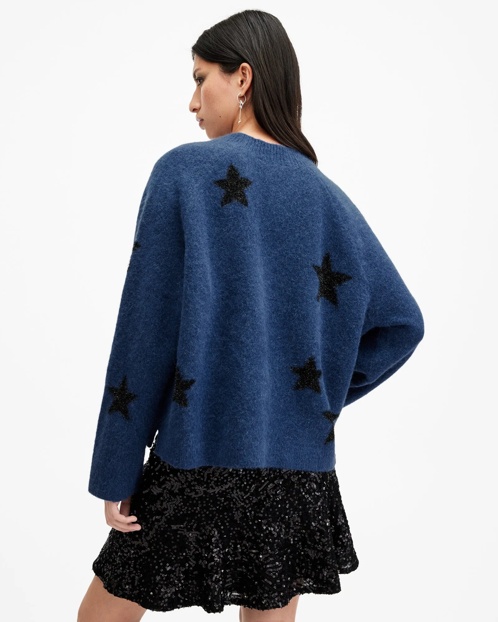 Starlet Brushed Jacquard Print Jumper