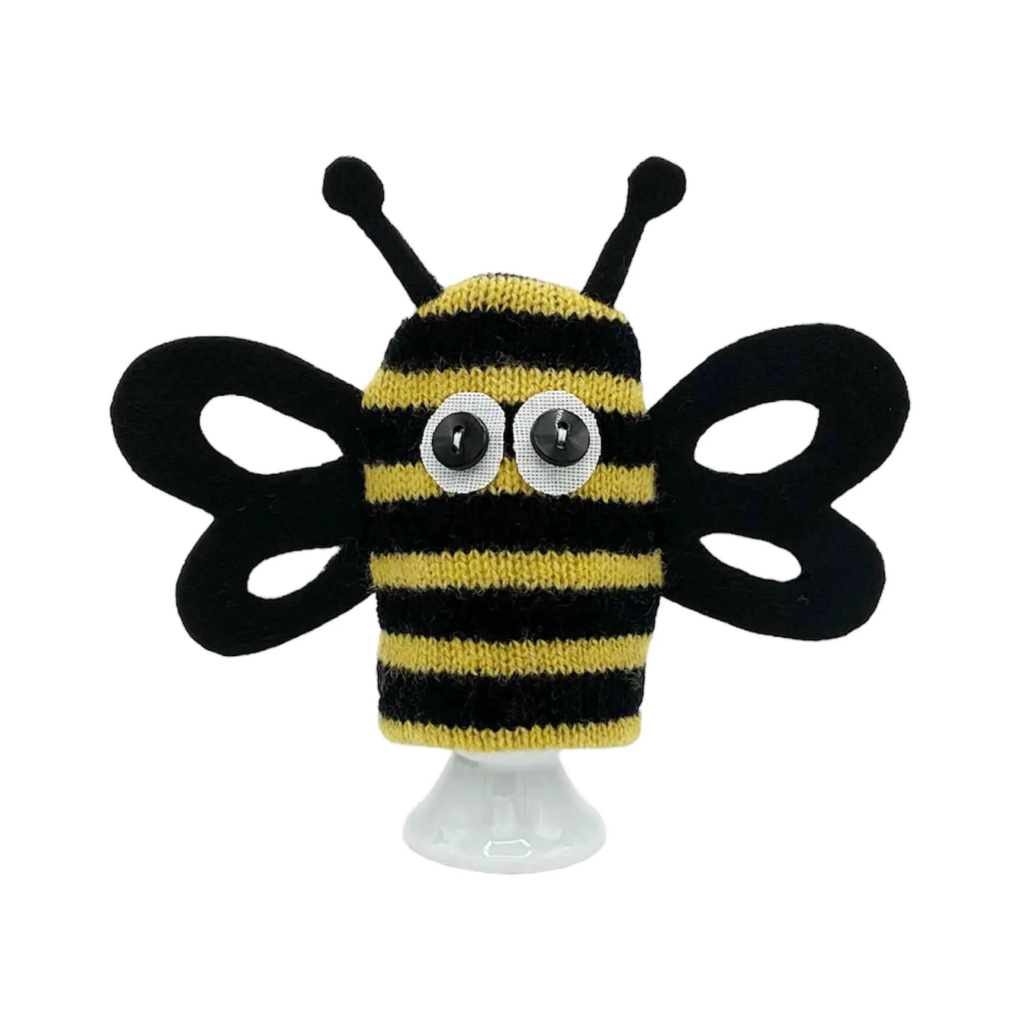 Stripy Bee Egg Cosy