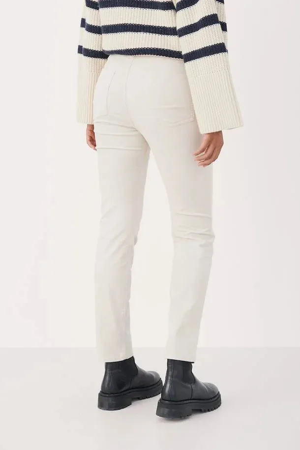 The Rana Corded Trouser by Part Two - Pale - PLUS