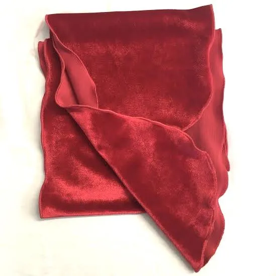 Women's Chemo Alopecia Head Wrap Red Velvet