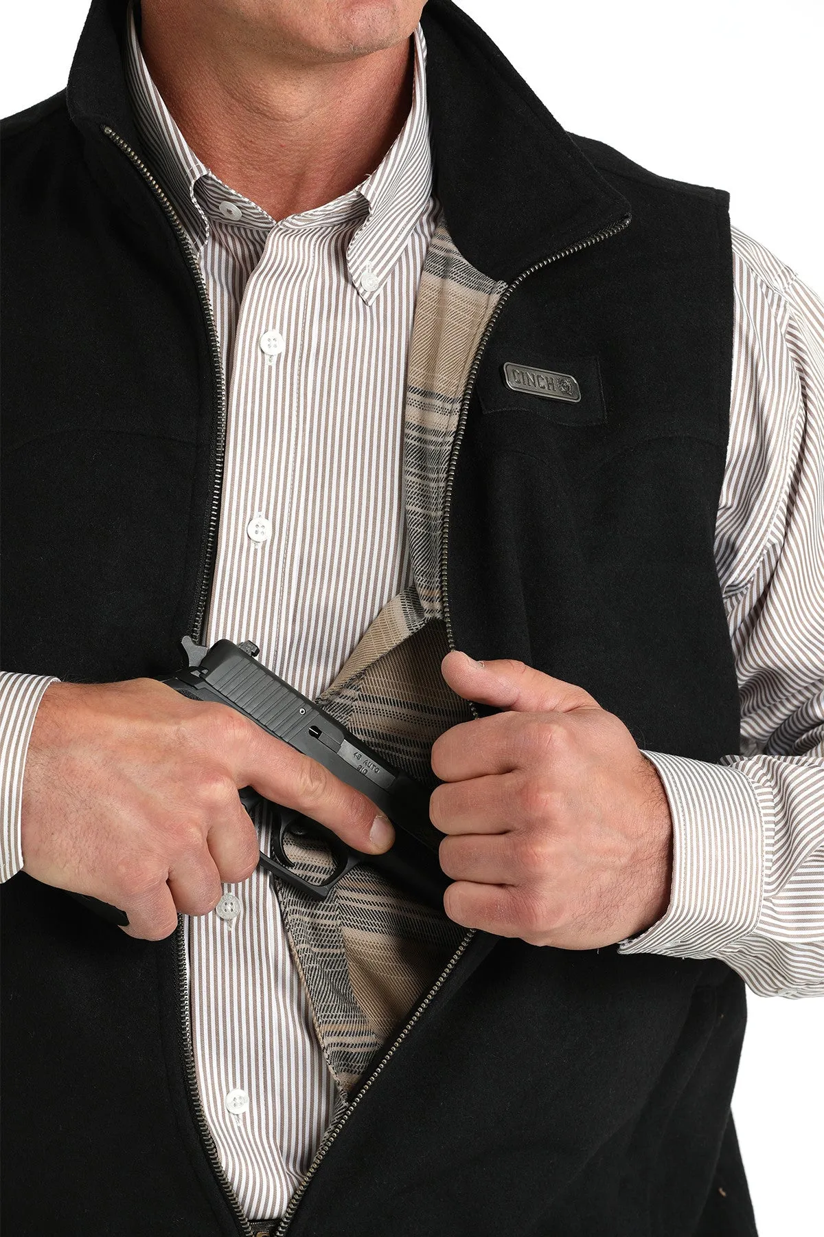 Wool Blend Conceal Carry Vest